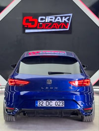 Seat Leon 2013-2020 Aero Arka Tampon | Özel Üretim İthal Ürün