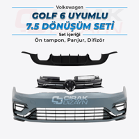 Golf 6 Uyumlu 7.5 Görünüm Bodykit