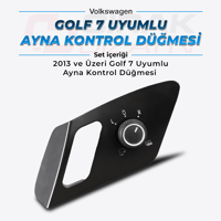 Golf 7 Uyumlu Ayna Kontrol Düğmesi