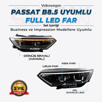 Passat B8.5 Uyumlu Full Led Far 