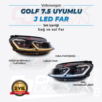 Volkswagen Golf 7.5 Uyumlu J Far