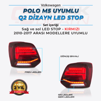 Volkswagen Polo Q2 LED Stop | Kırmızı |