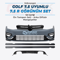 VW GOLF 7.5 UYUMLU 7.5R BODYKIT