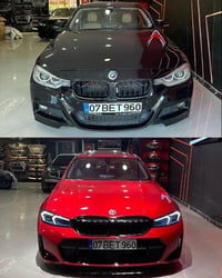F30 3 SERİSİ İÇİN 2022+ YÜKSELTME G20 FACELİFT BODY KIT