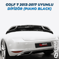 Golf 7 Piano Black Difizör