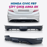 Honda Civic FB7 Arka Ek Çift Çıkış