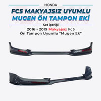 HondaHonda FC5 2016-2019 Makyajsız Uyumlu Ön Tampon EkiFC5 Tampon ekleri