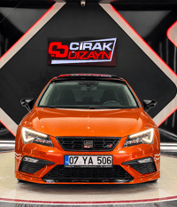 SeatSeat Leon MK3.5 Xcellence 2017-2020 Uyumlu Cupra Ön Lip EkiLeon Tampon ekleri