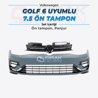 VolkswagenGolf 6 Uyumlu 7.5 Ön TamponGolf 5 ve 6