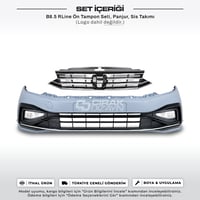 VolkswagenPassat B8 Uyumlu 8.5 Dizayn Ön Tampon SetiPASSAT B8 ve 8.5