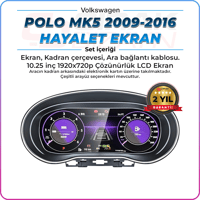 VolkswagenPolo MK5 Uyumlu Hayalet Ekranİç Aksesuar