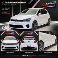 VolkswagenPolo Uyumlu WRC Bodykit / 6CPolo MK5 / Polo MK6