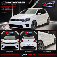 VolkswagenPolo Uyumlu WRC Bodykit / 6CPolo MK5 / Polo MK6