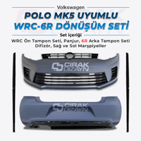 VolkswagenPolo Uyumlu WRC Bodykit / 6RPolo MK5 / Polo MK6
