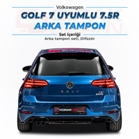 VolkswagenVolkswagen Golf 7 Uyumlu 7.5 R Arka Tampon SetiGolf tampon setleri