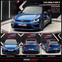 VolkswagenVolkswagen GOLF 7 uyumlu 7,5 R Body KitGolf 7 ve 7.5