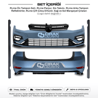 VolkswagenVolkswagen GOLF 7 uyumlu 7,5 R Body KitGolf 7 ve 7.5