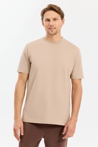 Alegion Basic Erkek  T-Shirt 002 – Bej