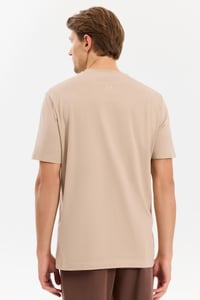 Alegion Basic Erkek  T-Shirt 002 – Bej
