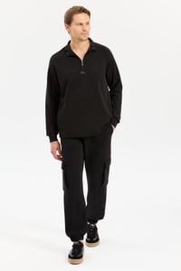 Alegion Duo Sweatshirt 37 001 – Siyah (Erkek)