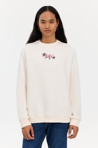 Alegion Solistice Erkek Sweatshirt 009 – Ekru 05 Sakura