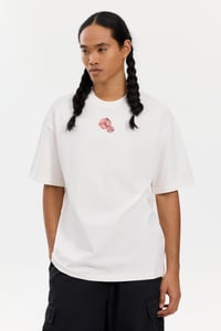 Alegion Solistice Erkek T-Shirt 001 – Ekru 01 Zarlı