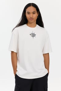 Alegion Solistice Erkek  T-Shirt 004 – Ekru 04 Disko