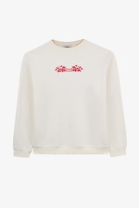 Alegion Solistice Kadın Sweatshirt 003 – Ekru 02 Ejderha