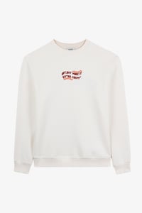 Alegion Solistice Kadın Sweatshirt 005 – Ekru 03 Pizza