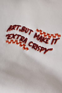 Alegion Solistice Kadın Sweatshirt 005 – Ekru 03 Pizza
