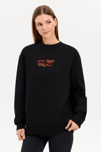 Alegion Solistice Kadın Sweatshirt 006 – Siyah 03 Pizza