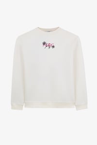 Alegion Solistice Kadın Sweatshirt 009 – Ekru 05 Sakura
