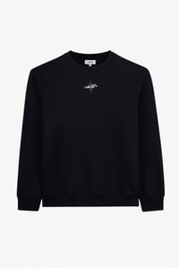 Alegion Solistice Kadın Sweatshirt 014 – Siyah 07 Tear Off
