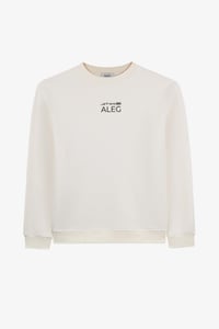 Alegion Solistice Kadın Sweatshirt 015 – Ekru 08 Telefon