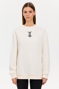 Alegion Solistice Kadın Sweatshirt 021 – Ekru 11 Melek