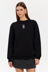 Alegion Solistice Kadın Sweatshirt 022 – Siyah 11 Melek