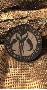  Bounty Hunter Patch/Peç/Arma (7,8cm)