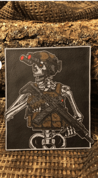  Leery Patch/Peç/Arma (8,7 x 7,3cm)
