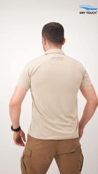 308 Win Krem Polo Yaka Dry Touch Tişört