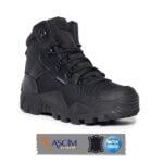 ASCİM Outdoor Unisex Su Geçirmez Deri Dört Mevsim Bot | Siyah