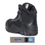 ASCİM Outdoor Unisex Su Geçirmez Deri Dört Mevsim Bot | Siyah