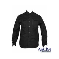 Ascim Taktik Erkek Gömlek | Siyah