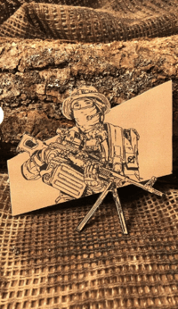 Bixi Man Patch/Peç/Arma (11 x 8,5cm)