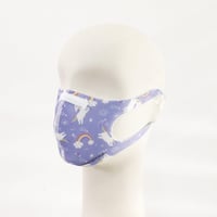 BLACKSPADE Çocuk Koruyucu Maske Unicorn Desen S1