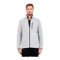 BLACKSPADE Önden Fermuarlı Polar Mont Gri