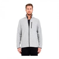 BLACKSPADE Önden Fermuarlı Polar Mont Gri