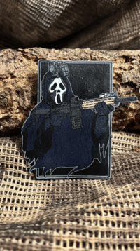 Dark Scary Patch/Peç/Arma (8,8 x 8,5 cm)