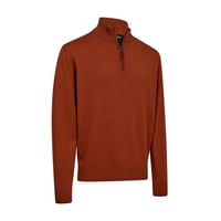 DEERHUNTER Harrington Fermuarlı Kahve Kazak XL