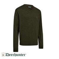 DEERHUNTER Harrington V Yaka Yeşil Kazak XL