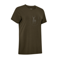 DEERHUNTER Lady Bamboo Koyu Yeşil Tişört - 38
